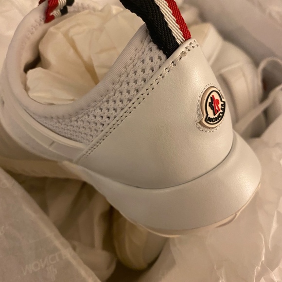 Moncler Meline Scarpa WHITE Sneakers - Picture 3 of 5